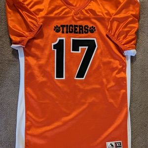 #17 Tigers Football Jersey XL